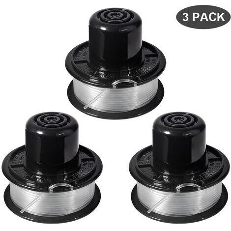 BLACK+DECKER Bobine et fil de rechange pour modèles GL250/GL310/GL360 11M x 1.6MM