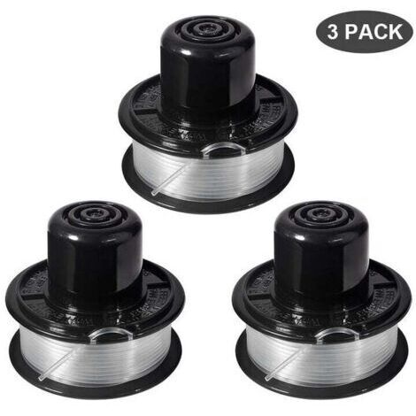 BLACK+DECKER Bobine et fil de rechange pour modèles GL250/GL310/GL360 11M x 1.6MM
