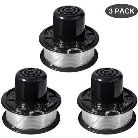 BLACK+DECKER Bobine et fil de rechange pour modèles GL250/GL310/GL360 11M x 1.6MM