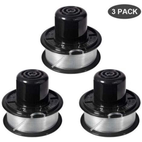 BLACK+DECKER Bobine et fil de rechange pour modèles GL250/GL310/GL360 11M x 1.6MM-Crezuo
