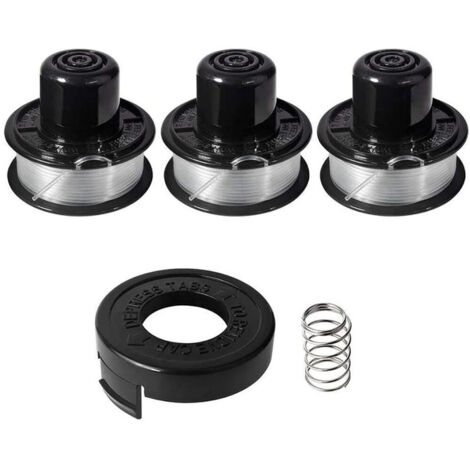 BLACK+DECKER Bobine et fil de rechange pour modèles GL250/GL310/GL360 11M x 1.6MM YMYNY