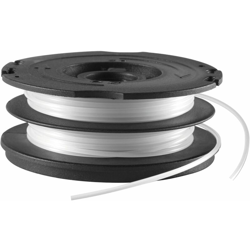Black&decker - Bobine Reflex Plus 2x6 m - diamètre du fil 1,6 mm - fil torsadé black+decker A6495-XJ