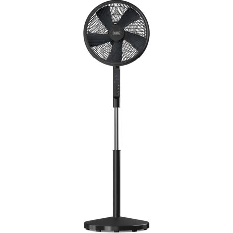 Black & Decker BXEFP51E ventilatore da terra nero 55 W