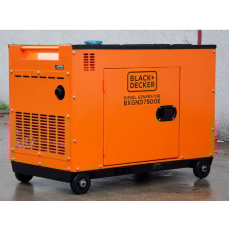 BLACK+DECKER BXGND6300E Diesel Stromaggregat FULL POWER 6500 Watt 230V