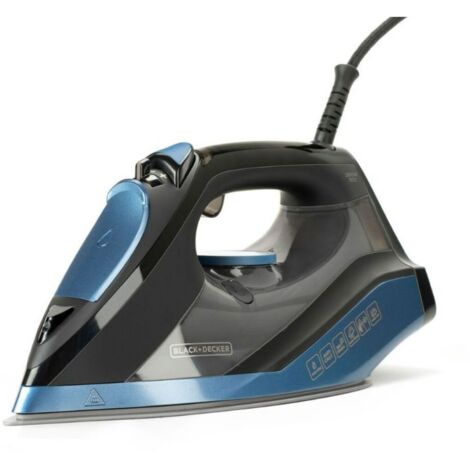 Black & Decker BXIR2801E Plancha vapor-seco Suela de cerámica 2800 W Negro, Azul