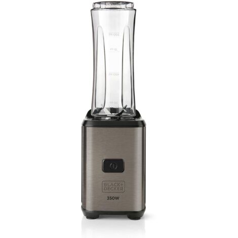 Black+Decker BXJBA350E frullatore personale grigio trasparente