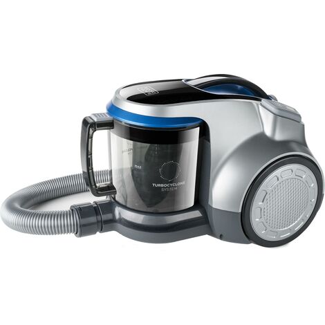 Black & Decker – Aspirateur sans sac 700 W – Niveau sonore 44-80 dB – Capacité bac 2 L – Tube télescopique – Accessoires brosse sols et suceur 2 en 1 - BXVML700E