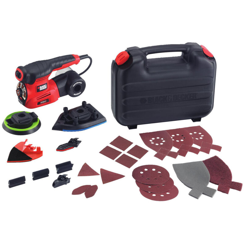 Multiponceuse Filaire BLACK+DECKER KA280K-QS – 220W, 4-en-1