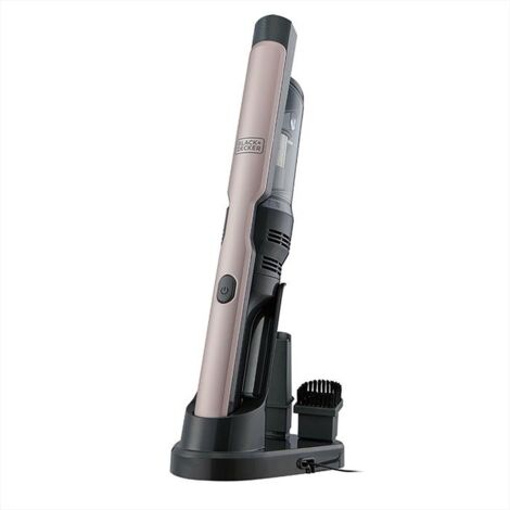 Black+Decker DVC320BRG Aspirabriciole senza Fili Portatile 12V Colore Rosa