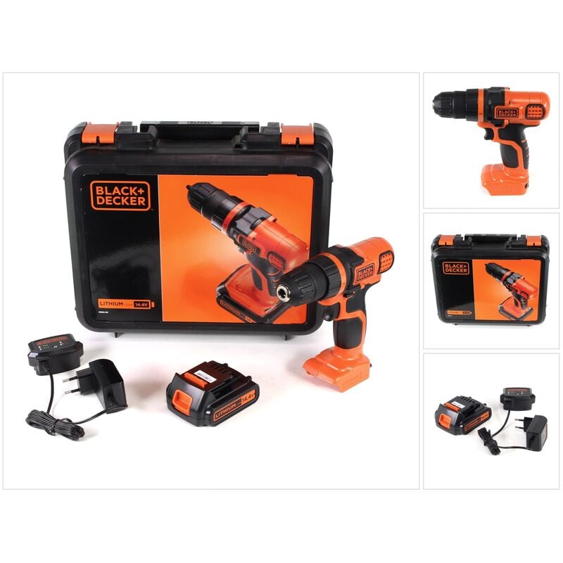 Black Decker Egbl 14 K 14 4 V Li Ion Perceuse Visseuse Sans Fil