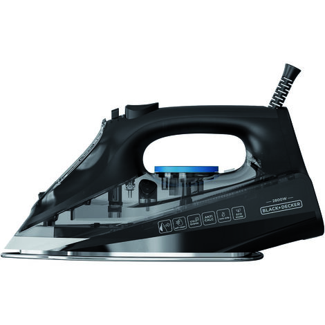 Black+Decker FERRO DA STIRO BXIR2805E 2.800 W - 360 ml.  Piastra in ceramica