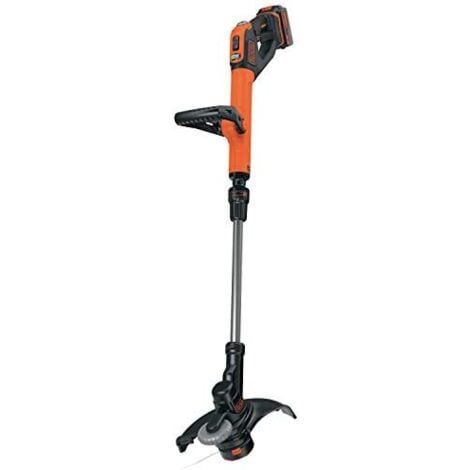 BLACK&DECKER BLACK+DECKER Gartenmaschinen - Akku-Rasentrimmer 18V, Schnittbreite 30 cm, 1x 4,0 Ah Li-Ionen-Akku, Ladegerät STC1840EPC-QW