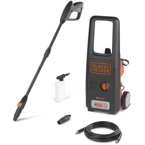 BLACK+DECKER Idropulitrice ad Alta Pressione BXPW1400E (1400 W, 110 bar, 390 l/h)