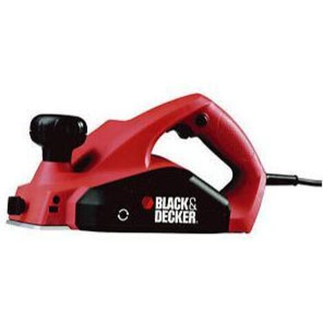 BLACK+DECKER KW712 Rabot électrique 650 W – 82 mm