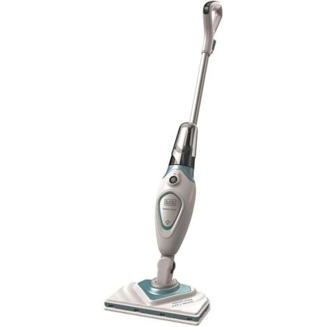 BLACK & DECKER BLACK+DECKER, Lavapavimenti a vapore STEAM-MOP con Minitesta Triangolare Lift&Reach, 1600 W, Serbatoio Estraibile. FSM1616-QS