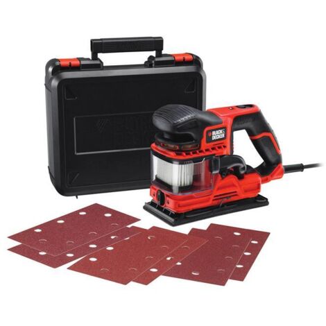 BLACK+DECKER Lijadora de 1/3 hojas con cable 270W - DuoSand - KA330EKA-QS