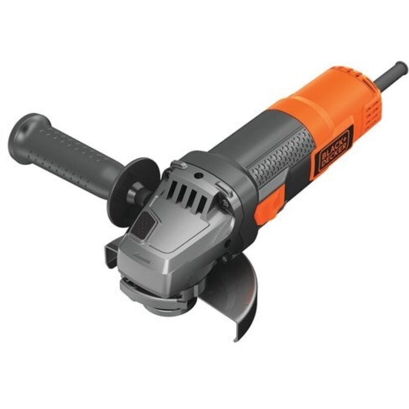 Black+decker Outillage - Meuleuse d'angle 900 w, pour disques de 115 mm BEG220-QS