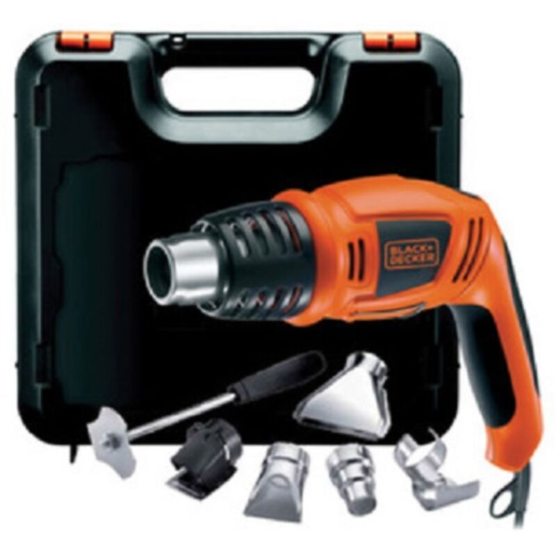 Black&decker - mod.kx 1693 décapeur thermique 1800watt décapant dans valise avec accessoires - Salon