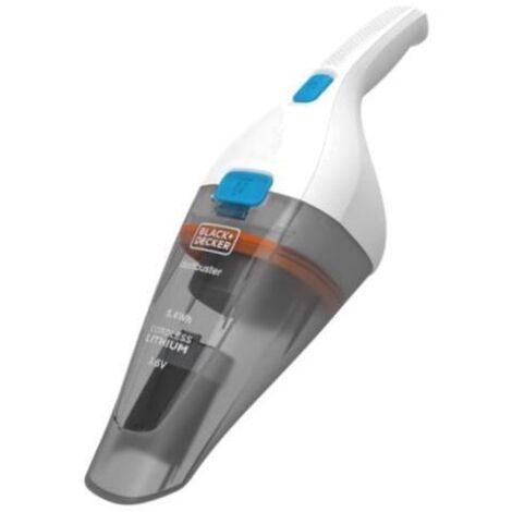 Black & Decker NVC115JLEW aspirateur de table Sans sac Gris, Blanc