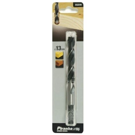 BLACK DECKER - PIRANHA - PUNTA PROFESSIONALE PER TRAPANI - ELICOIDALE PER LEGNO - Ø13MMx160MM