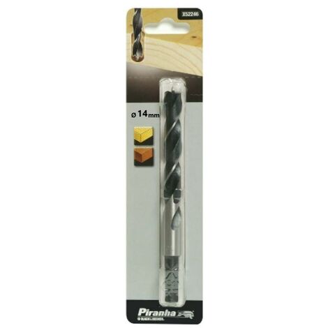 BLACK DECKER - PIRANHA - PUNTA PROFESSIONALE PER TRAPANI - ELICOIDALE PER LEGNO - Ø14MMx160MM