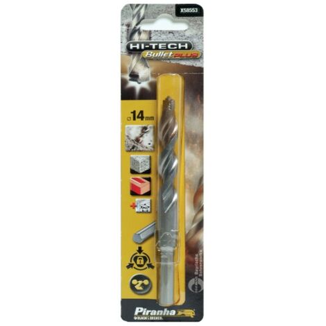 BLACK DECKER - PIRANHA - PUNTA PROFESSIONALE PER TRAPANI - PER MATTONI/MURATURA - Ø14MMx150MM - AL CARBURO DI TUNGSTENO
