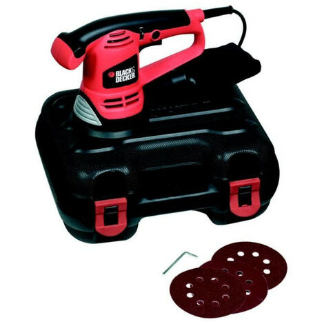 BLACK & DECKER Ponceuse excentrique 125mm 480W