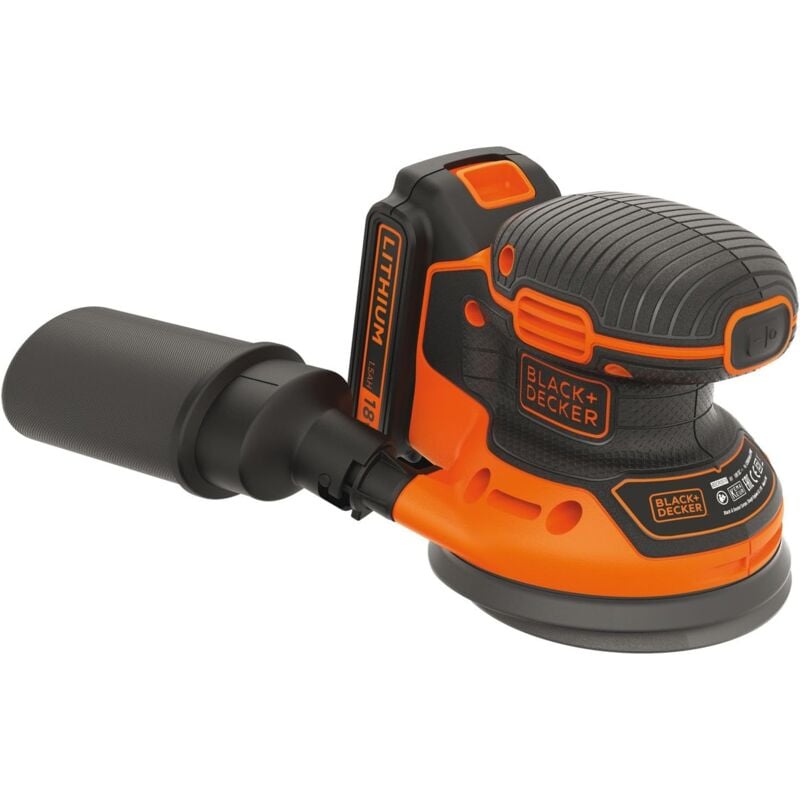 Black&decker - Ponceuse orbitale aléatoire BDCROS18-QW 18 v au lithium
