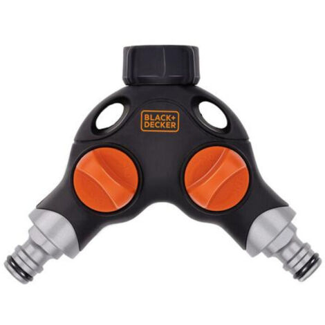 Black+Decker Schlauchverbinder 3/4" mit Wasserstopp