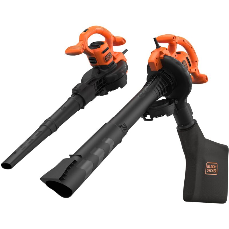 Soffiatore/Aspiratore/Trituratore BLACK+DECKER 3000W - Con Zaino 72L E Raschietto - Foto 10