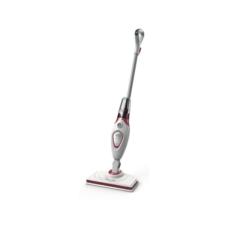 Black&decker - steam-mop BDS1616R - Nettoyeur à vapeur - balai - sans sac - blanc