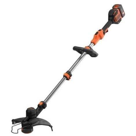 Black & decker tagliabordi a batteria litio 36v 2,5ah con sistema power command bcste636l1-qw