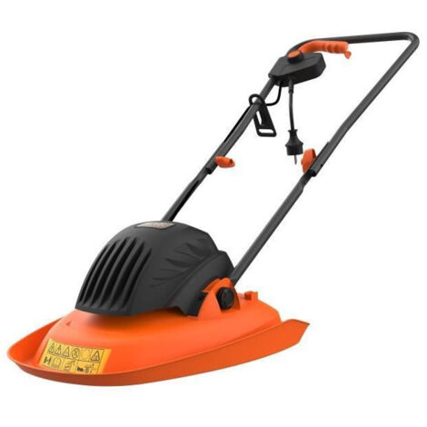BLACK & DECKER Tondeuse électrique sur coussin d'air 30cm - 1200 W - 6 lames - BEMWH551-QS