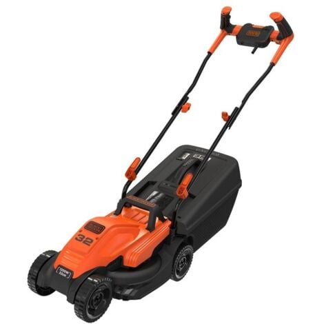 Black+Decker Tosaerba Elettrico 1400W Lama 34cm con Telaio