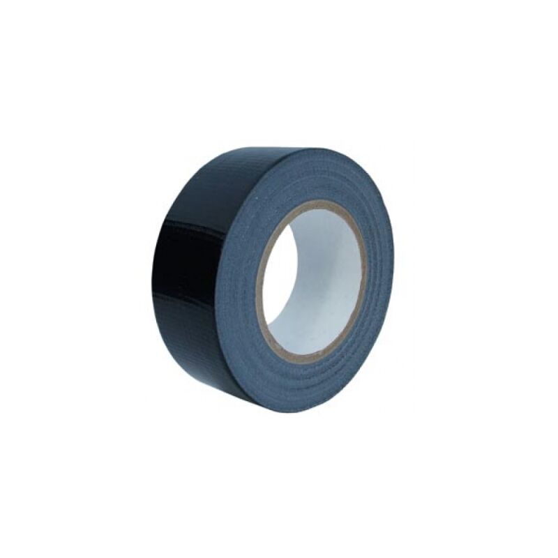 Professional Tool Industries - Black Gaffa Gaffer Duck Duct Cloth Tape 50m x 48mm Strong Waterproof
