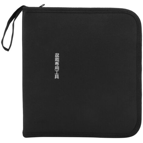 Black Garden Bonsaii Ciseaux Coupe Cisailles Outil Sac De Rangement Pochette Titulaire