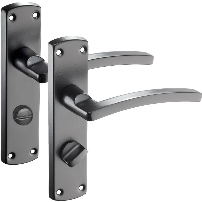 black interior door handles