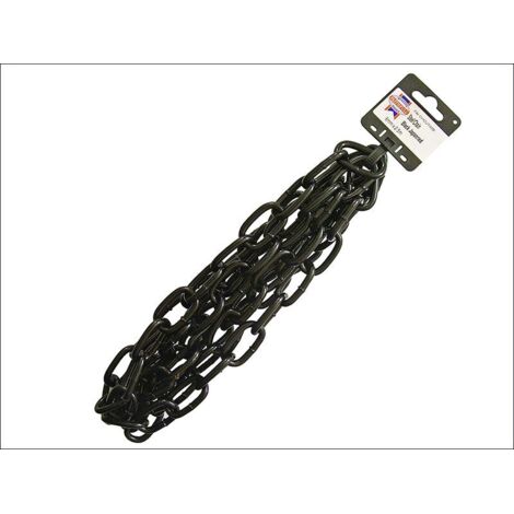 Black Japanned Chain 6.0mm x 2.5m - Max Load 250kg