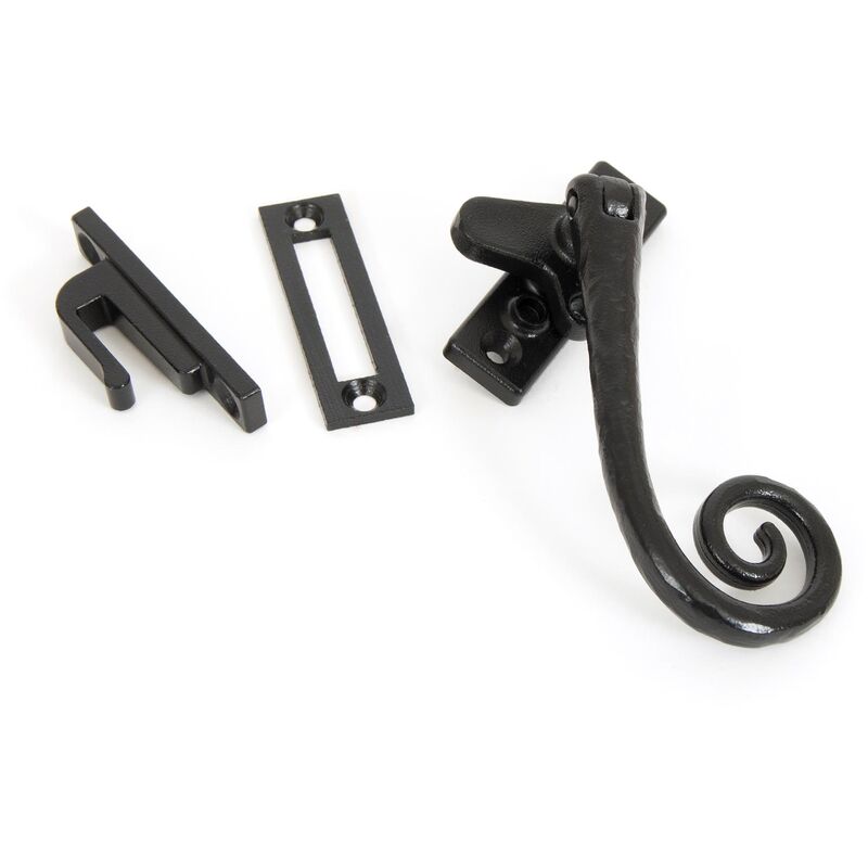 From The Anvil - Black Locking Deluxe Monkeytail Fastener - rh