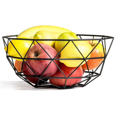 Black loft fruit basket for fruit vegetables and small items