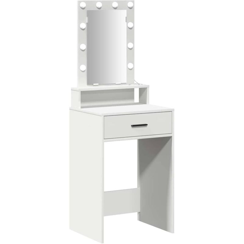 Vidaxl - Dressing Table White 50 X 41 X 140 Cm Engineered Wood
