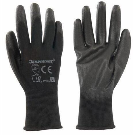 main image of "Black Palm Gloves -"