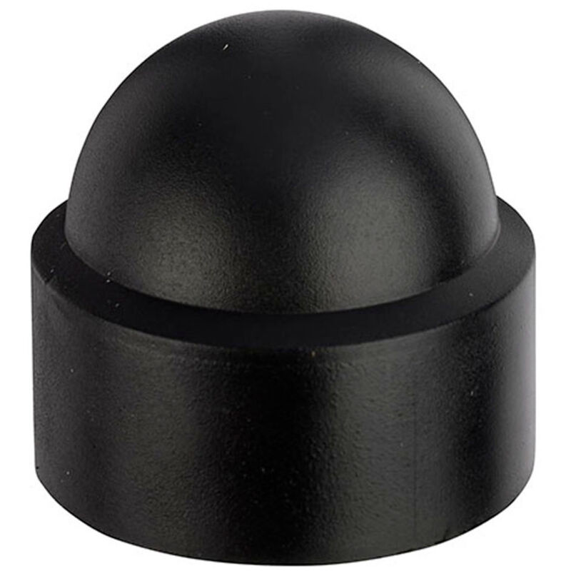 Unifix Black Plastic Cover plug for M5 nuts & bolts - Box of 100