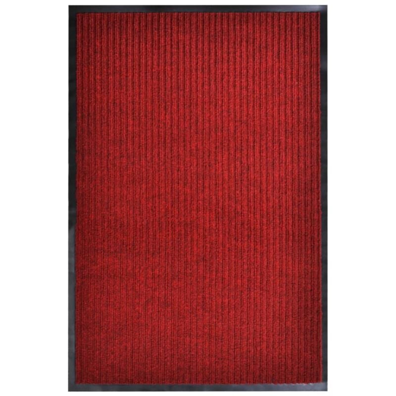 Door Mat Red 117x220 cm pvc Vidaxl