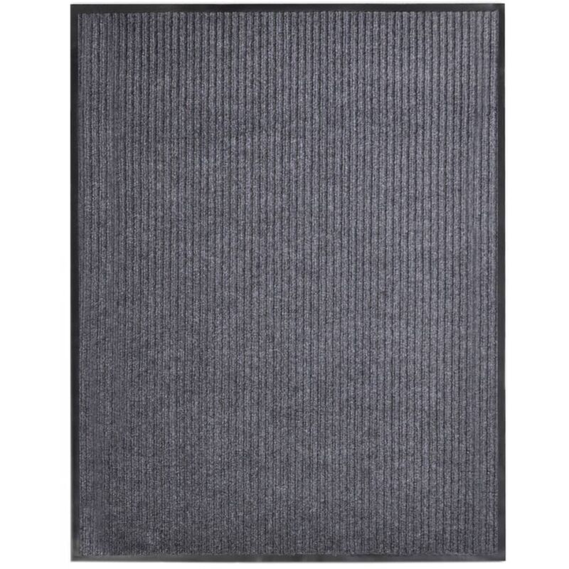 Vidaxl - Door Mat Grey 117x220 cm pvc