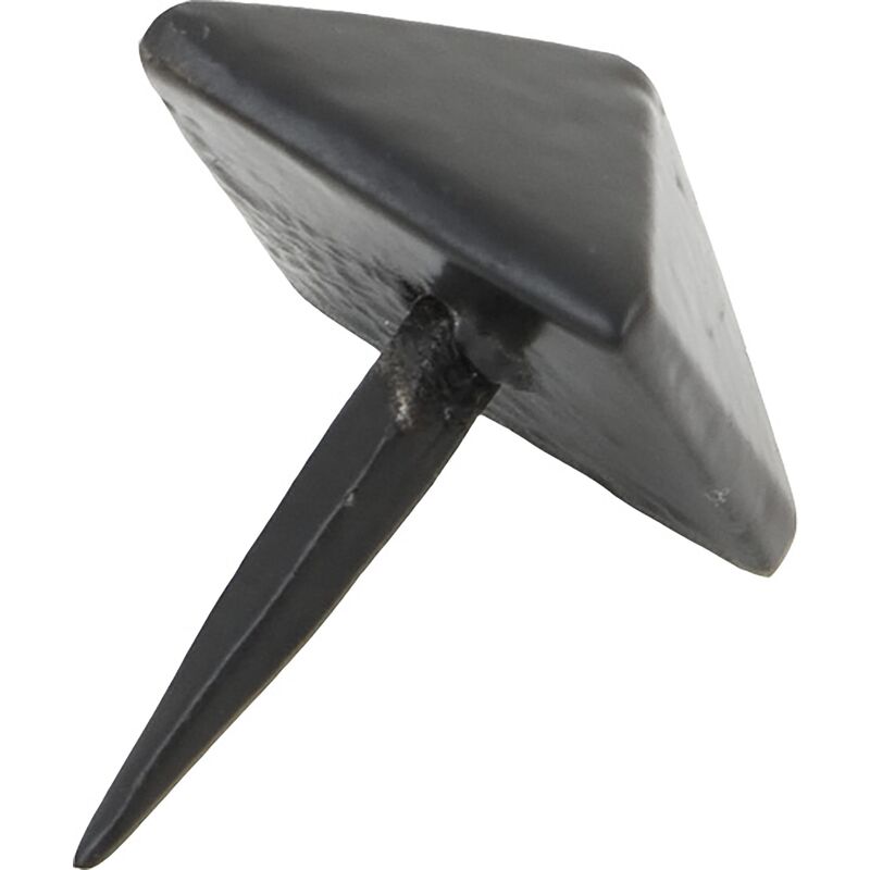 From The Anvil - Black Pyramid Door Stud - Large