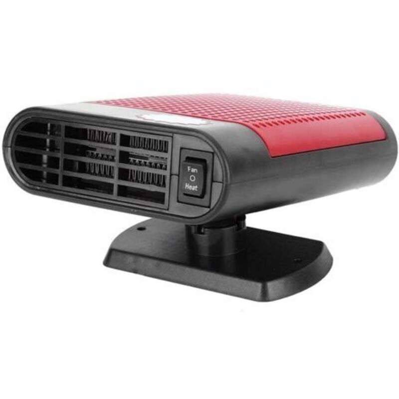 Image of Black + Red Car Heater, 12V&hellip;