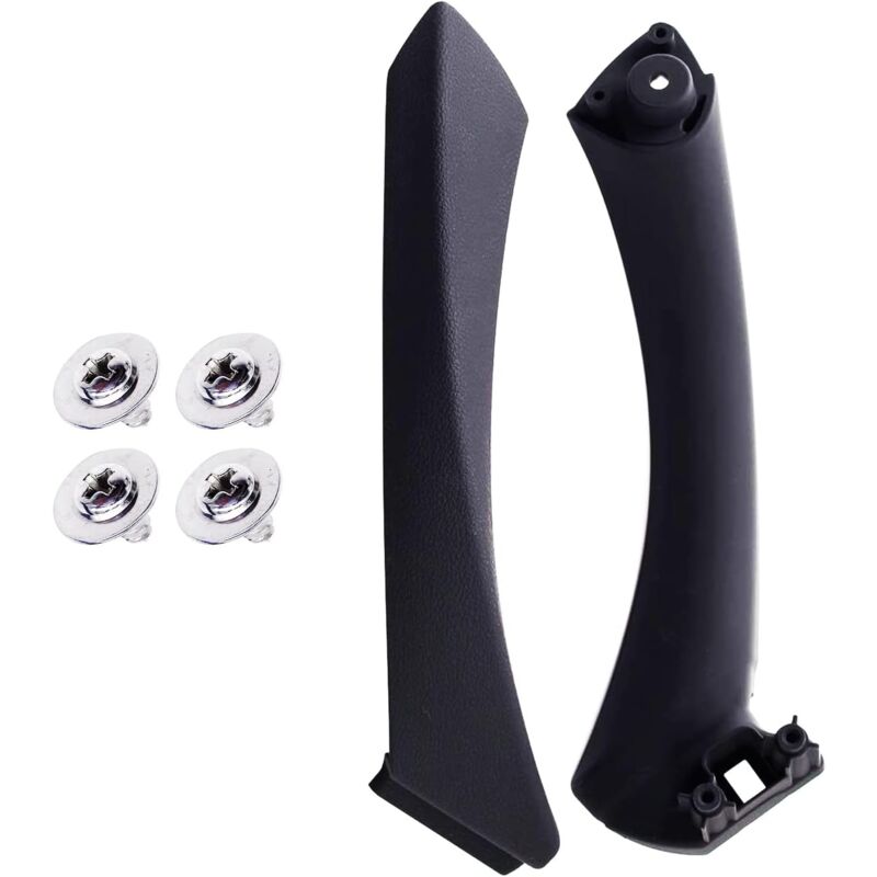 Linghhang - Black Right) Black Right Door Handle & Exterior Door Handle Cover for bmw E90 E91 (2005-2011), Door Handle Replacement Kit for bmw 3