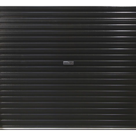 Black Roller Garage Door to suit 2250mm to 2299mm width - Black