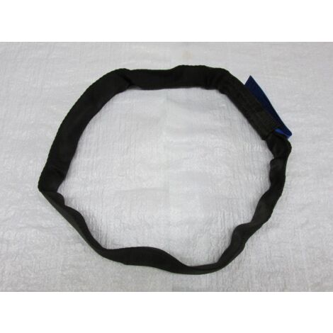 Black Round Lifting Sling 2 Ton 4.5M EWL (9M Circ Theatre Endless Rigging 2000KG)